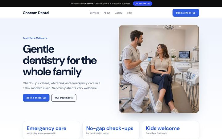 Chocom Dental, Dentist